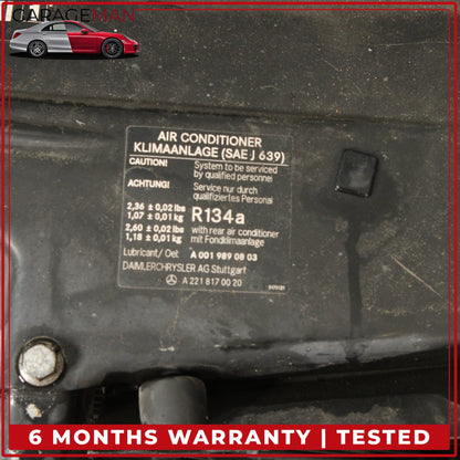 2007-2009 Mercedes W221 S550 S600 Front Radiator Core Support Assembly OEM