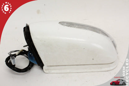 2003-2006 Mercedes W211 E500 Front Left Side Door Rear View Mirror White OEM