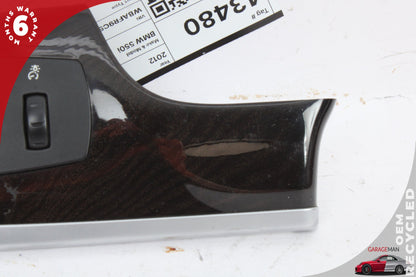 2011-2016 BMW 550i F10 Left Dashboard Headlight Switch w/ Trim