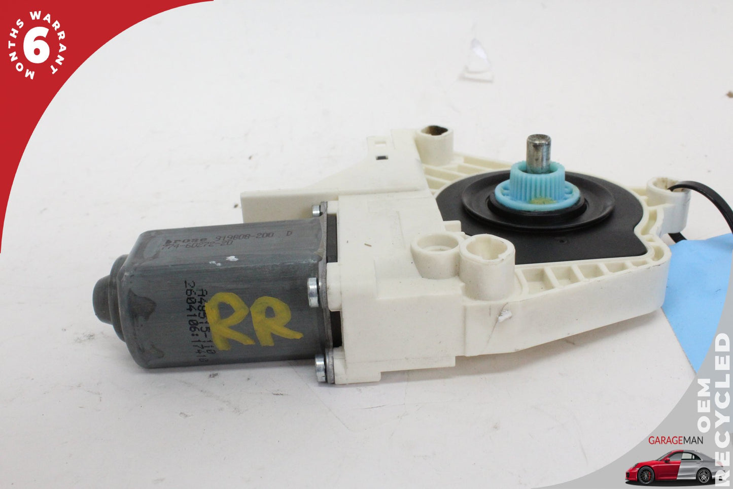 2012-2018 Audi A7 S7 Rear Right Side Window Regulator Motor 8K0959801B OEM