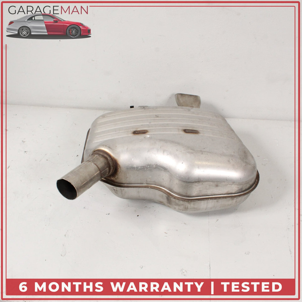 2019-2025 Audi A4 2.0L Rear Left and Right Side Exhaust Muffler 8W5253611A OEM