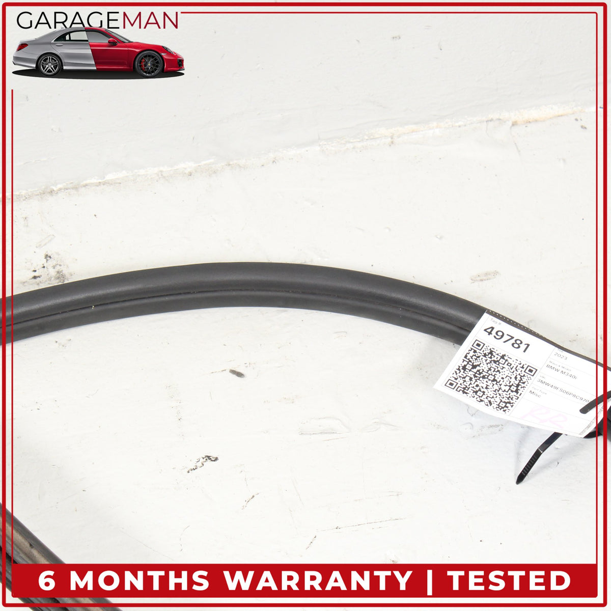 2019-2025 BMW M340i G20 Rear Left or Right Door Weather Strip Seal 7407375 OEM
