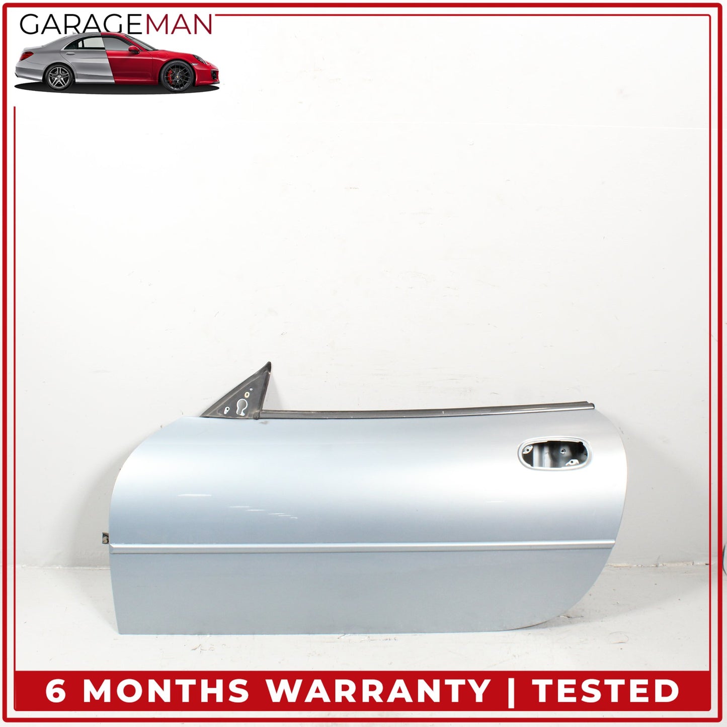 1997-2006 Jaguar XK8 Front Left Driver Side Door Shell Light Blue OEM
