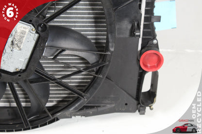 2003-2009 Mercedes-Benz E500 W211 Sedan Engine Cooling Radiator AC A/C Condenser Assembly 2115001154 OEM