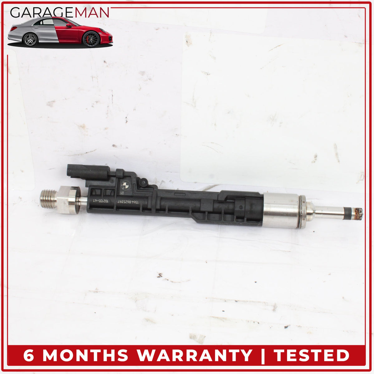 2012-2016 BMW 328i F30 RWD Engine Fuel Injector Set of 4 8625397 OEM