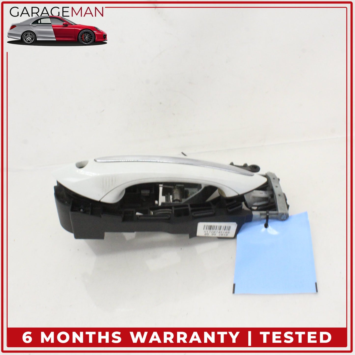 2011-2016 BMW 550i 535i Front Left Driver Side Exterior Door Handle White OEM