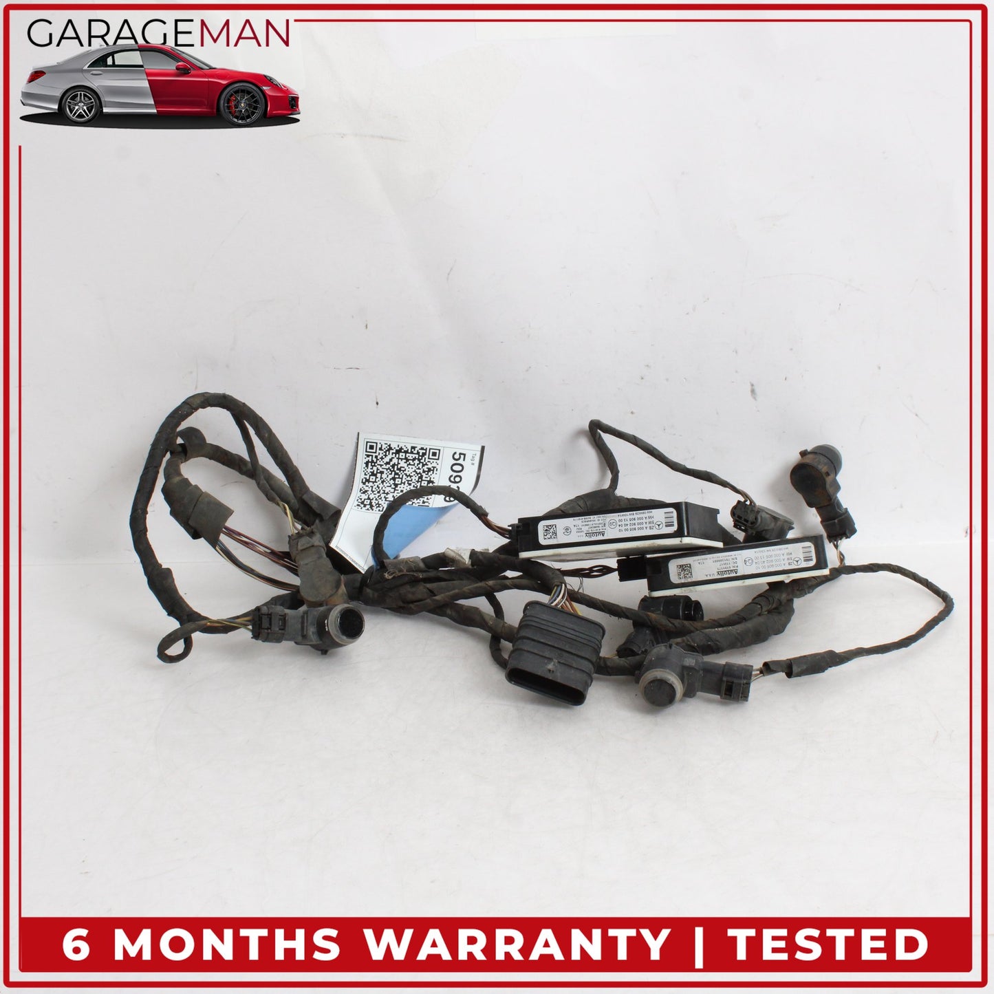 2012-2014 Mercedes W218 CLS63 AMG Rear Parking and Radar Sensors w/ Wire Harness