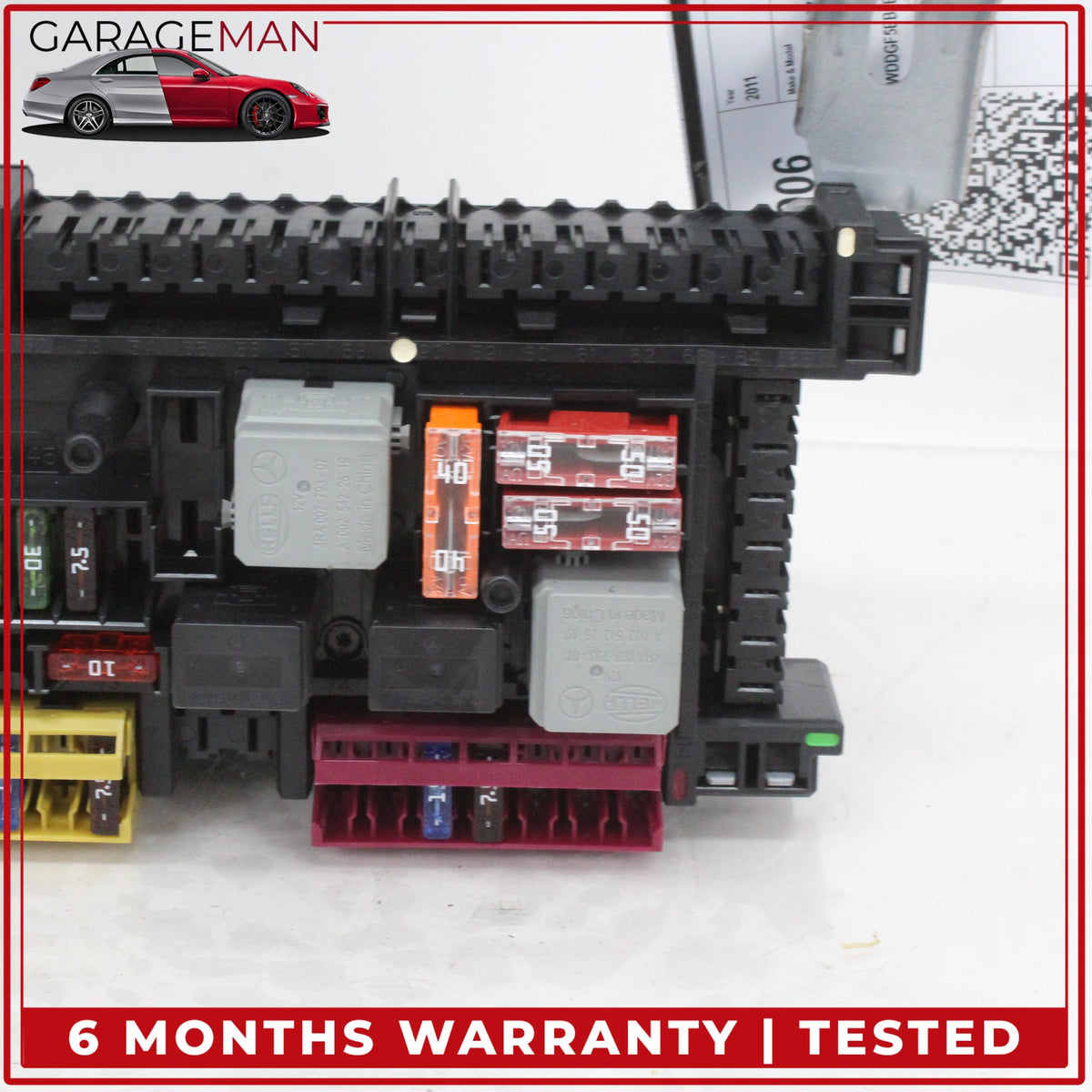 2008-2011 Mercedes W204 C300 Rear SAM Relay Fuse Box Module 2049060005 OEM