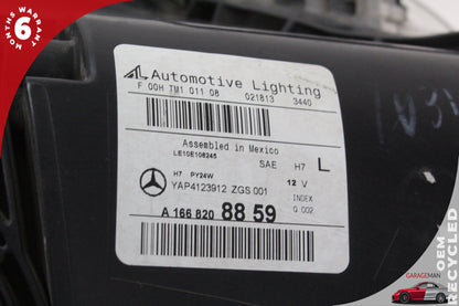 2013-2016 Mercedes X166 GL450 GL550 Front Left Side Headlight Lamp Halogen OEM