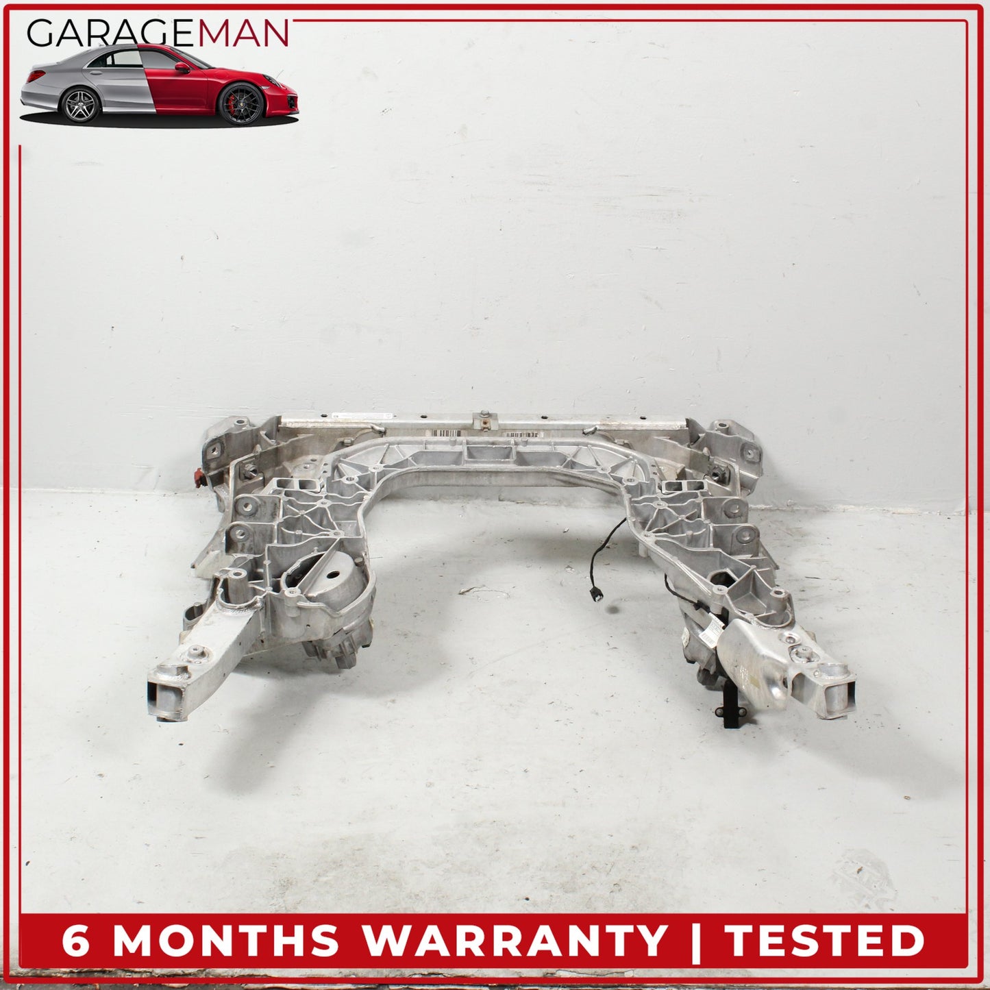 2012-2018 BMW 650i F06 AWD Front Subframe Crossmember Cradle 6797647 OEM