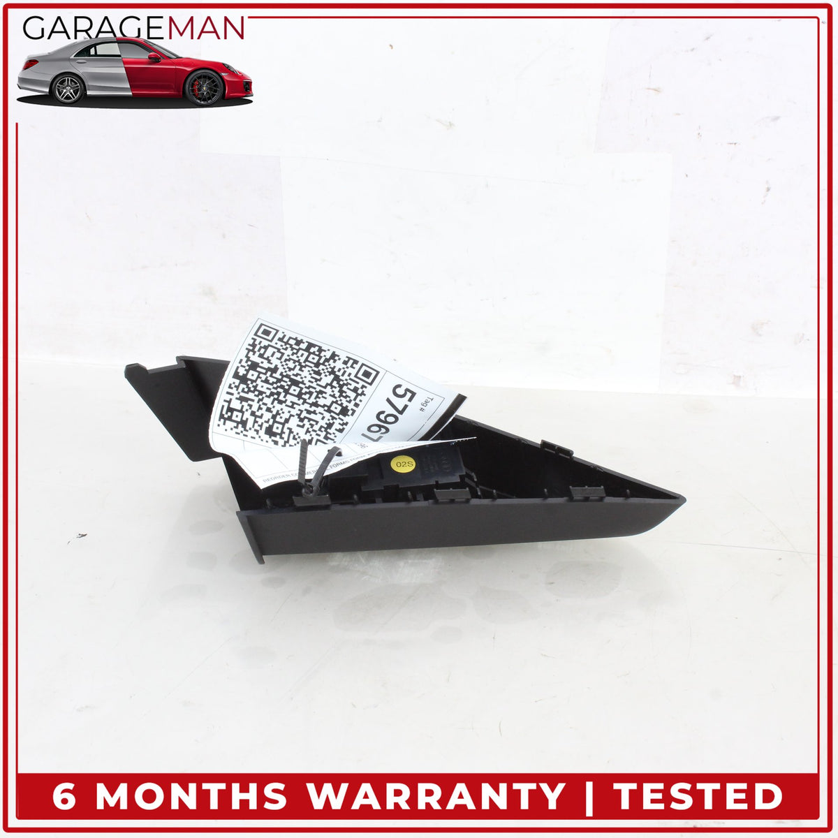 2011-2018 Audi A8 S8 Lane Change Assist Control Switch w/ Trim Cover Panel OEM