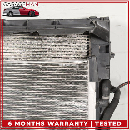 2010-2014 BMW X5 X6 E70 Water Cooling Radiator A/C Condenser Aux Cooler OEM