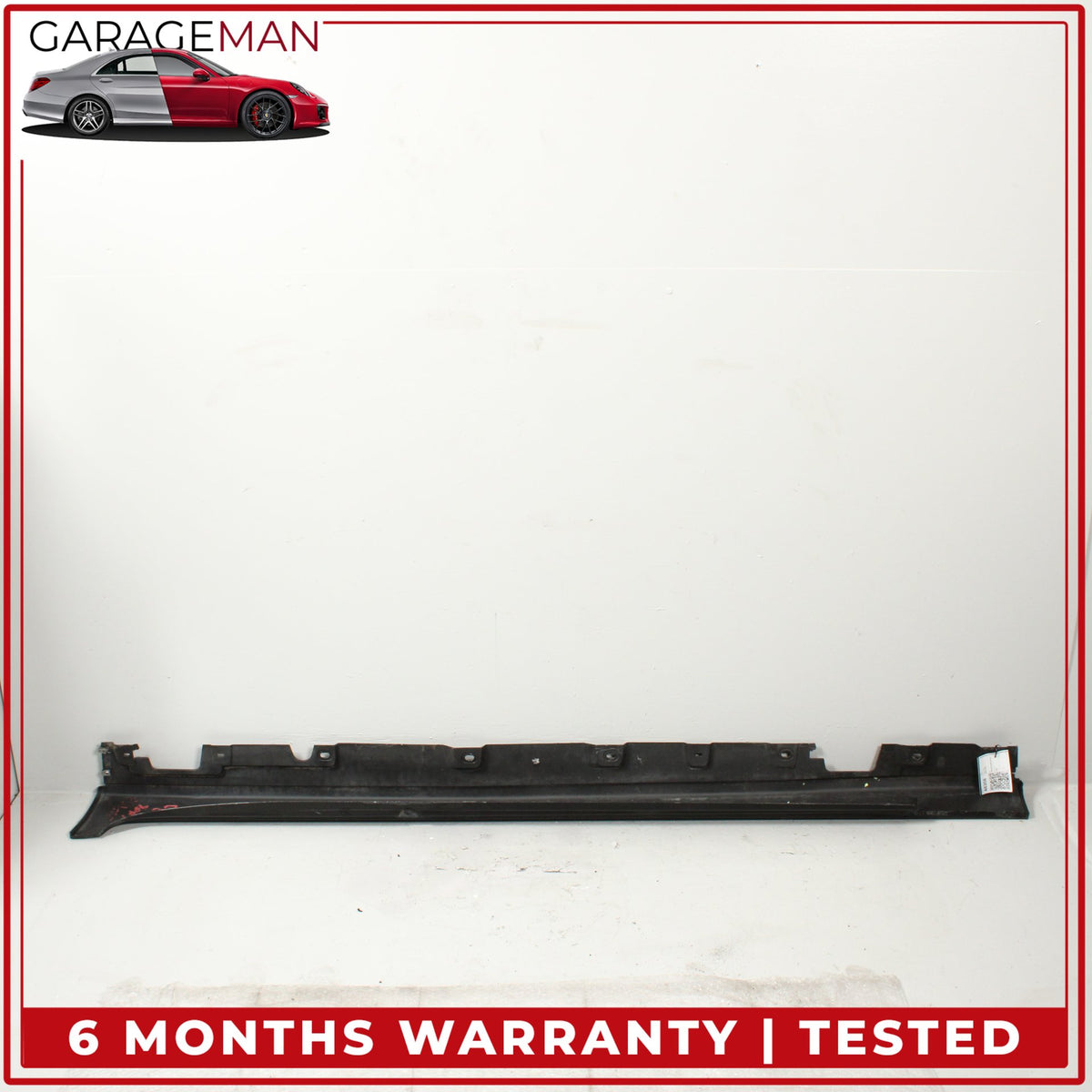 2011-2016 BMW 528i 535i Right Side Lower Skirt Rocker Panel Black 8048686 OEM