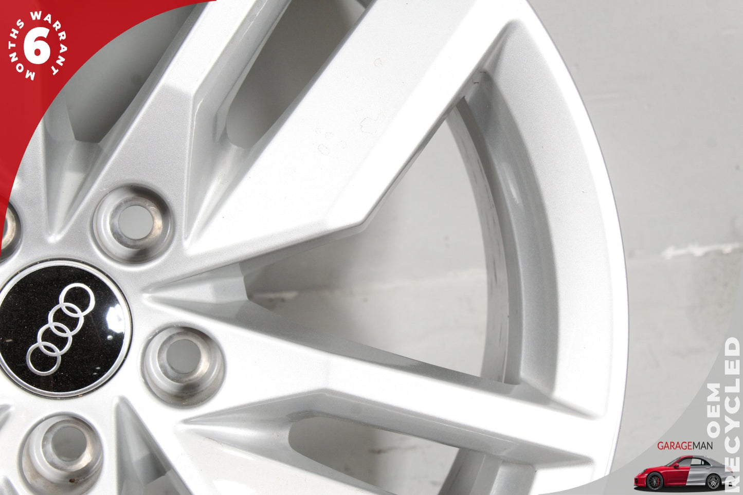 2020-2024 Audi Q5 Wheel Rim 5 Twin Spoke 8.0JX18H2 ET39 80A601025B OEM