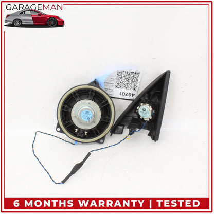 2014-2020 BMW 430i F36 Front Left Side Door and Tweeter Audio Speaker Set OEM