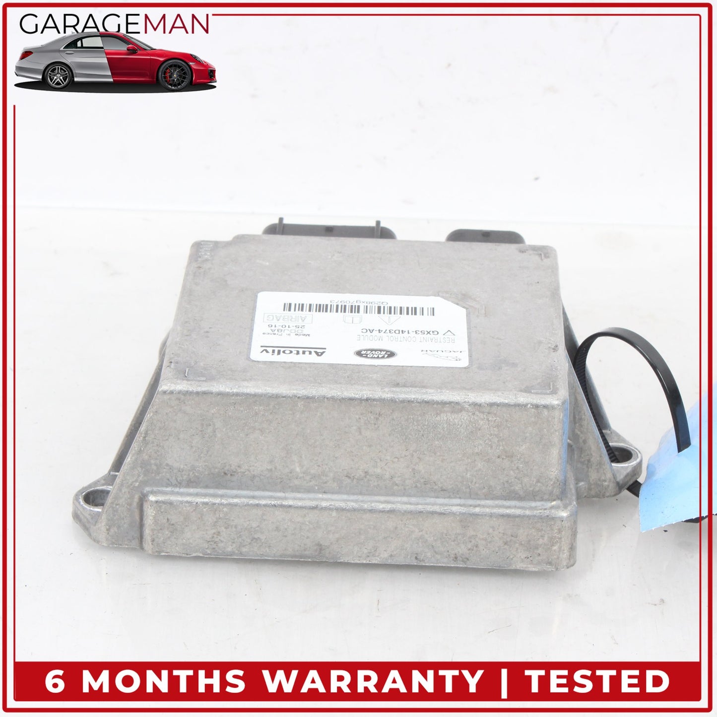 2014-2020 Jaguar F-Type X152 Restraint Airbag Sensor Module GX5314D374AC OEM