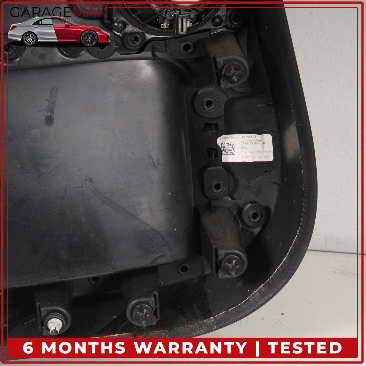 2017-2023 Tesla Model 3 Rear Right Side Interior Door Trim Panel 110509600E OEM