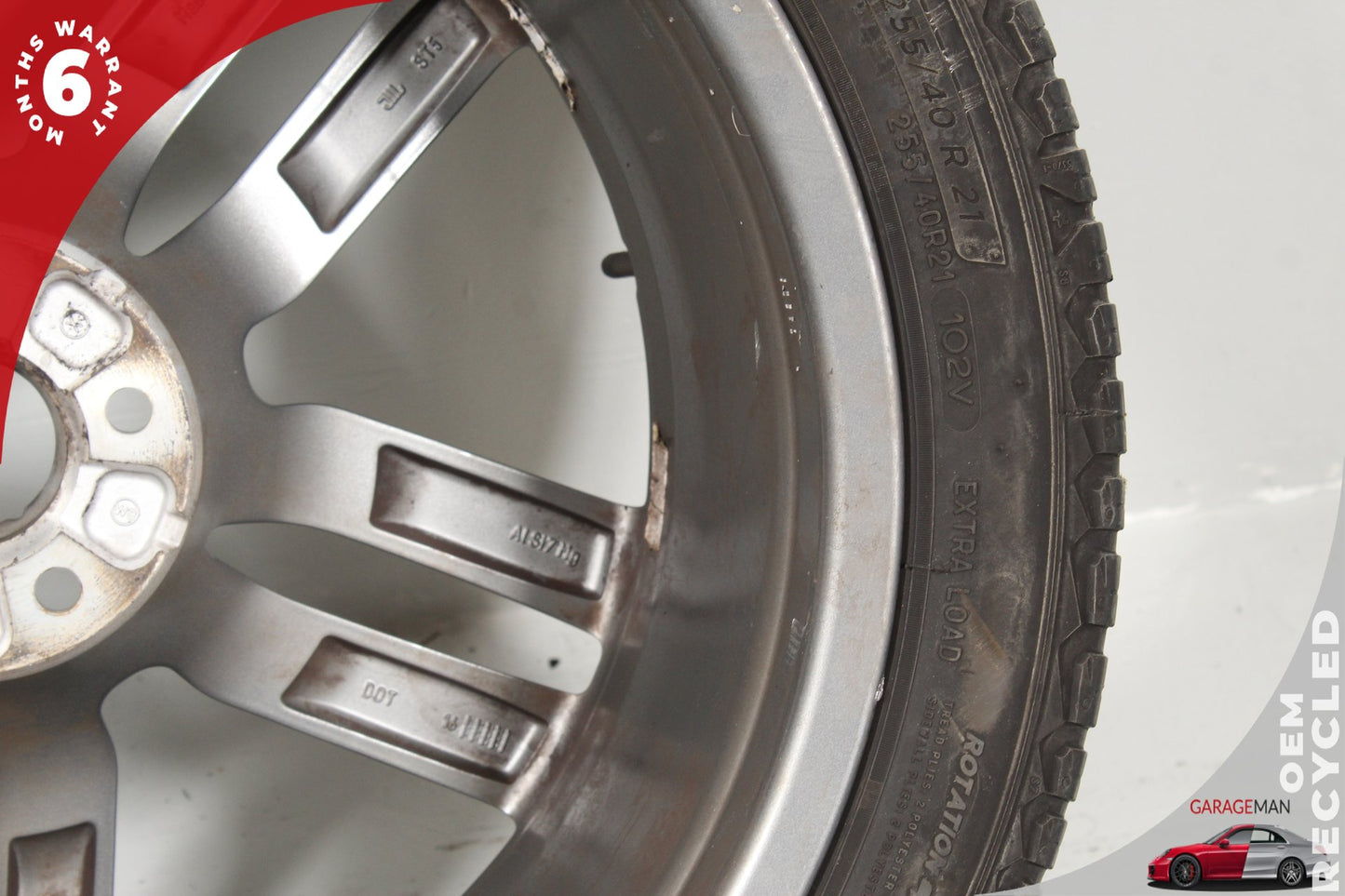 2013-2017 Audi Q5 R21 Wheel Rim w/ Tire 8R0601025AM Genuine