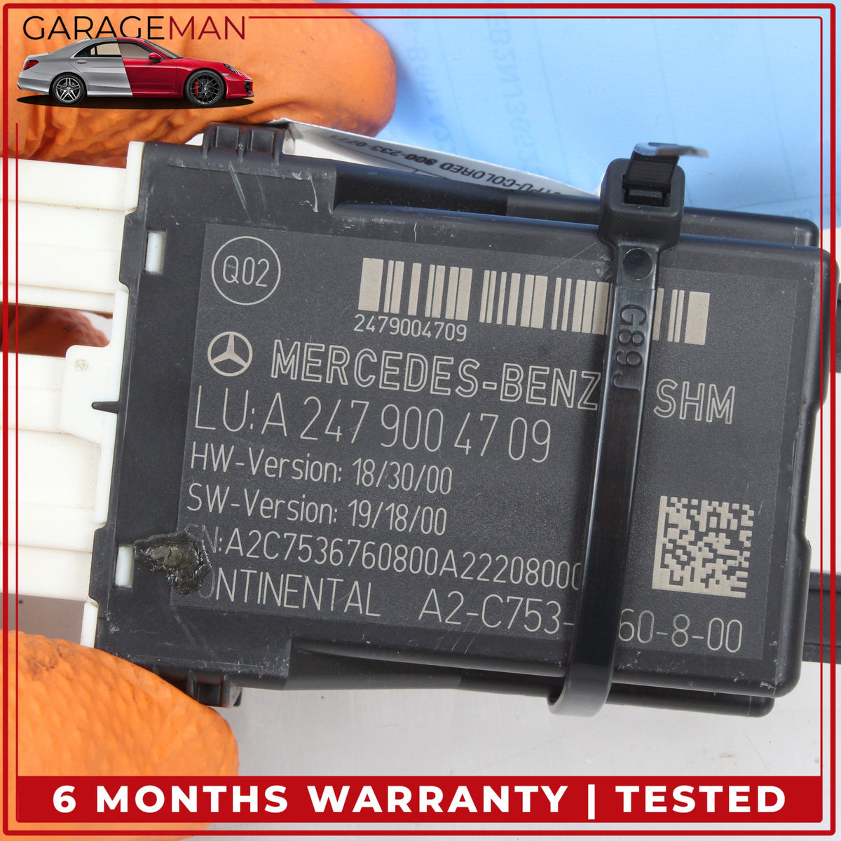 2019-2023 Mercedes W177 A220 Front Right Seat Control Module 2479004709 OEM