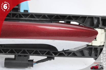 2012-2018 Mercedes W218 CLS550 Front Left Side Exterior Door Handle Red OEM