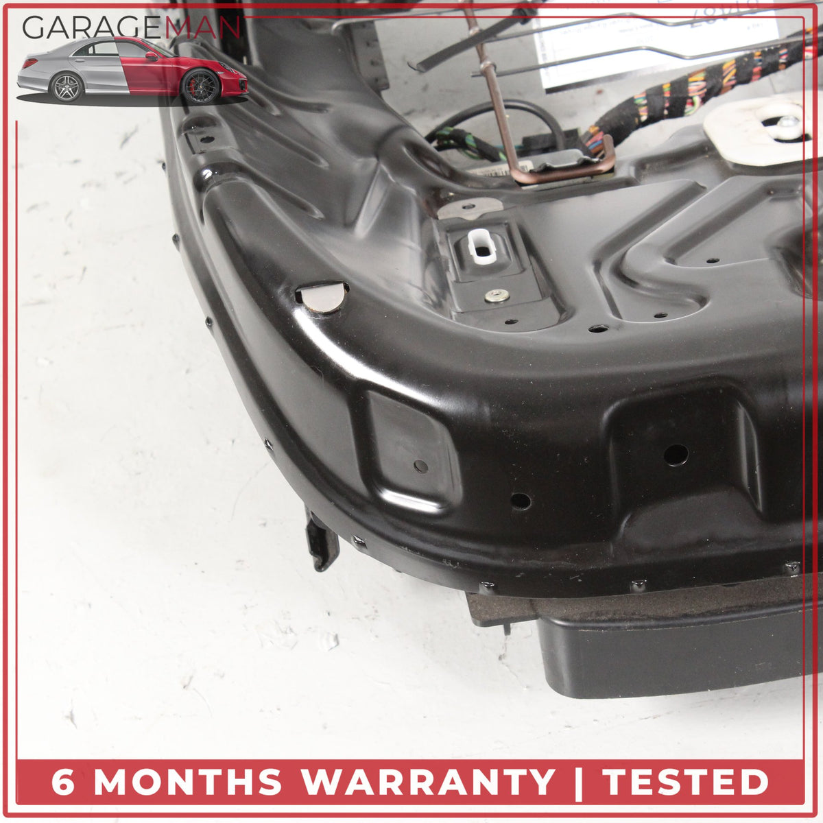 2010-2012 Range Rover L322 Front Left Seat Track Rail Frame w/ Motors OEM