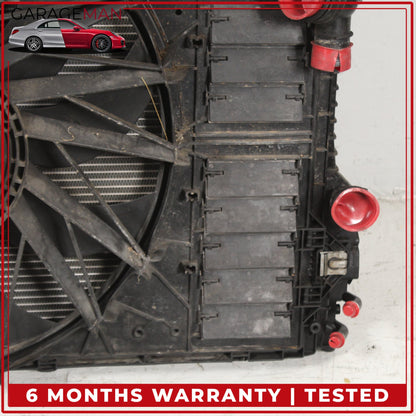 2010-2016 Porsche Panamera 970 Engine Cooling Radiator AC A/C Condenser OEM