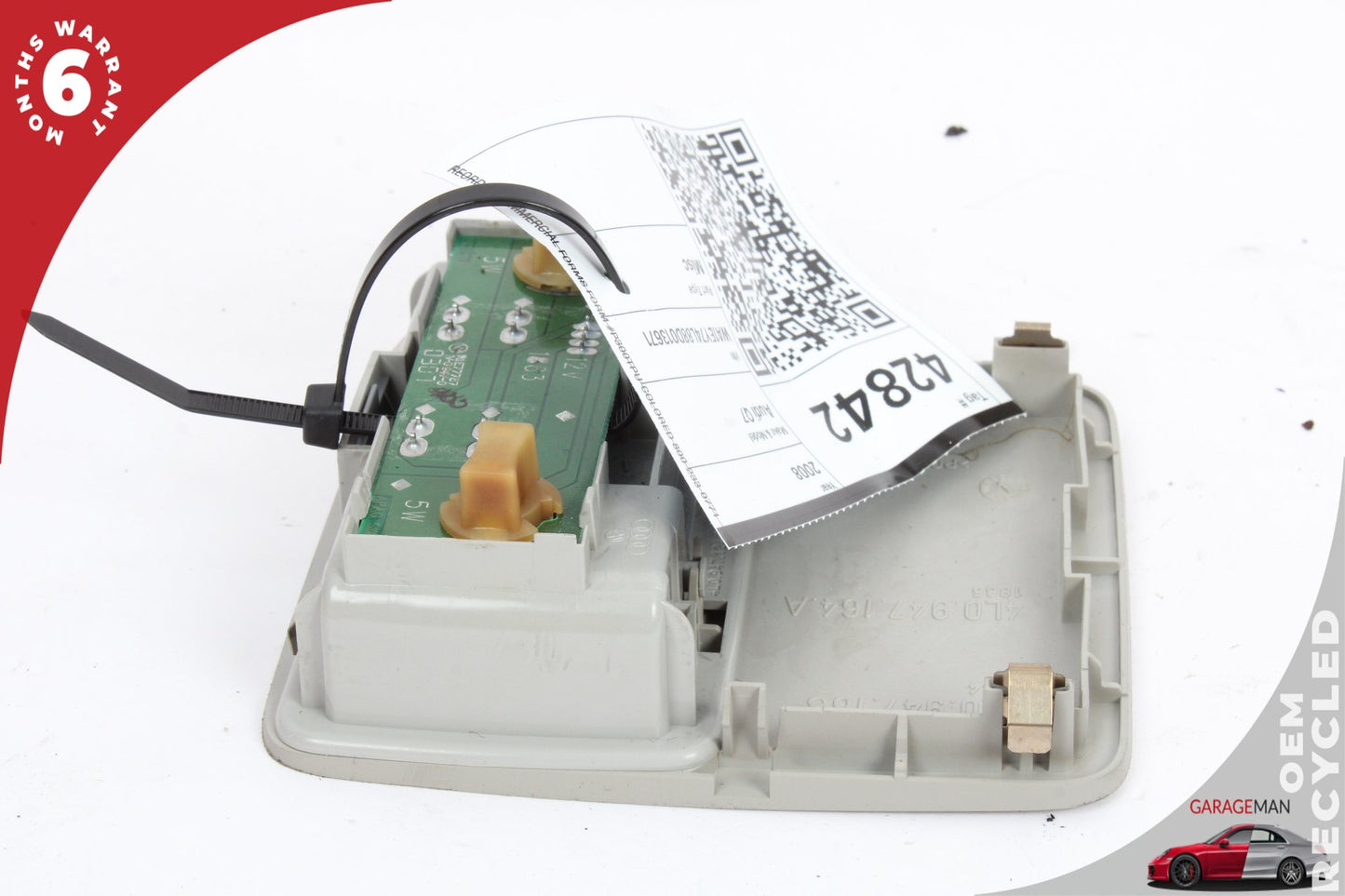2007-2015 Audi Q7 Rear Over Head Dome Light Lamp 4L0947163 OEM