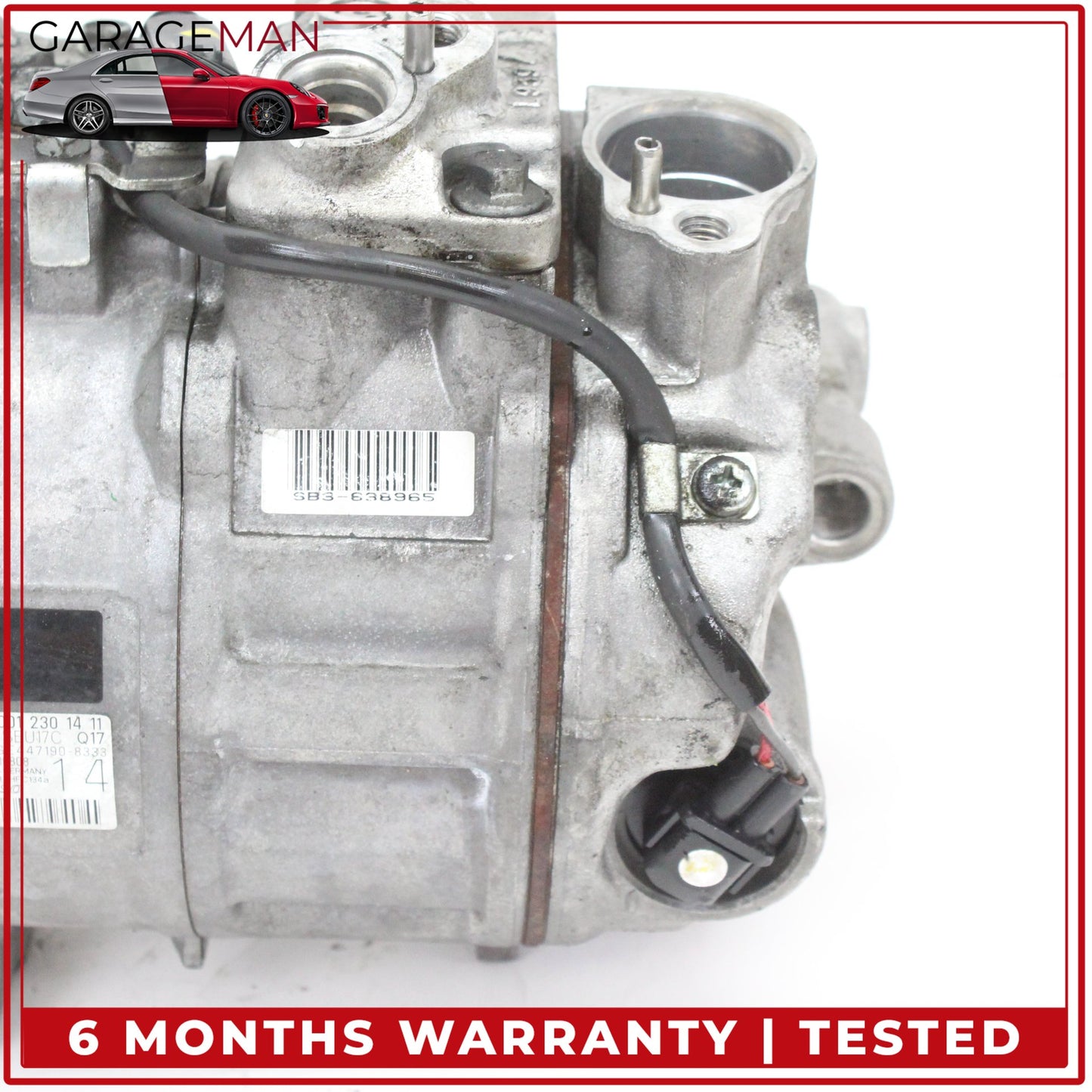 2003-2009 Mercedes W219 CLS550 AC A/C Air Conditioning Compressor 0012301411 OEM