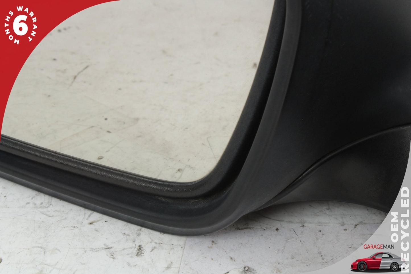2011-2016 BMW 528i F10 Front Left Side Door Rear View Mirror Black 7216364 OEM