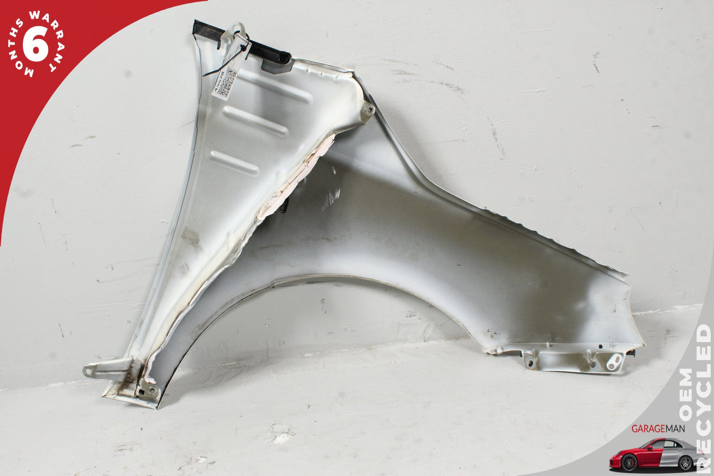 2012-2019 Fiat 500e Front Left Side Fender Wing Panel White 68070509AC OEM
