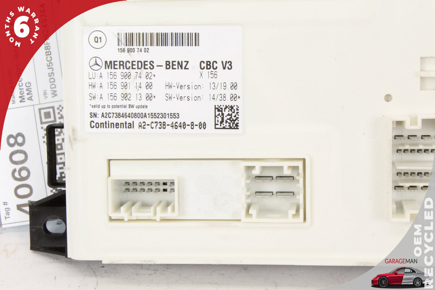 2014-2020 Mercedes W117 CLA45 AMG CLA250 Front SAM Fuse Box Control Module OEM