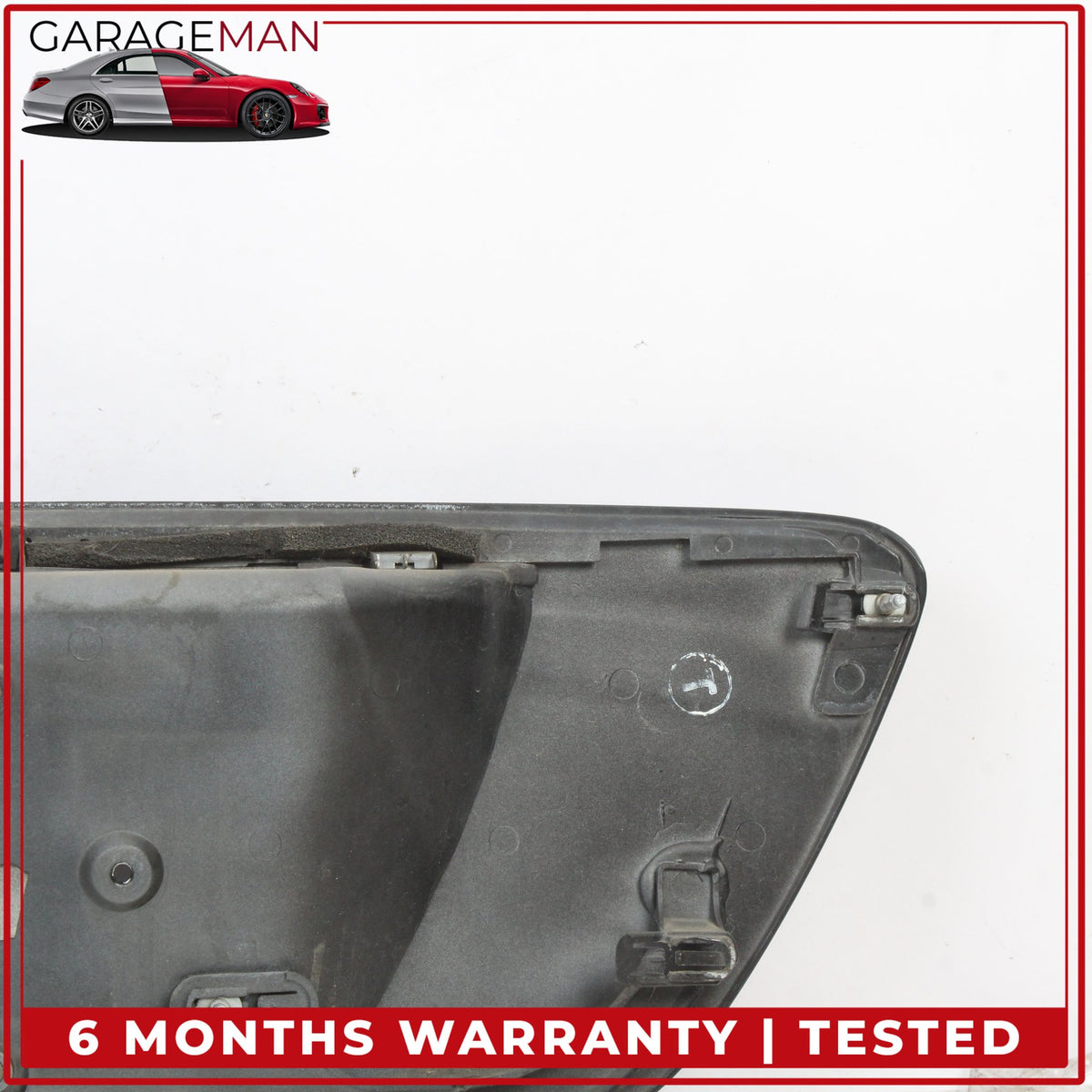 2000-2006 Mercedes W215 CL500 CL55 AMG Rear Trunk Lid License Plate Holder OEM