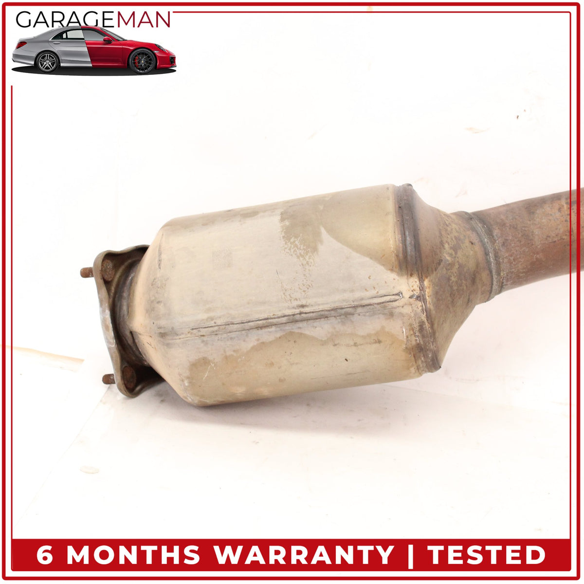 2011-2015 Audi Q7 4L Front Left Exhaust Silencer Muffler Pipe 7P0253209F OEM