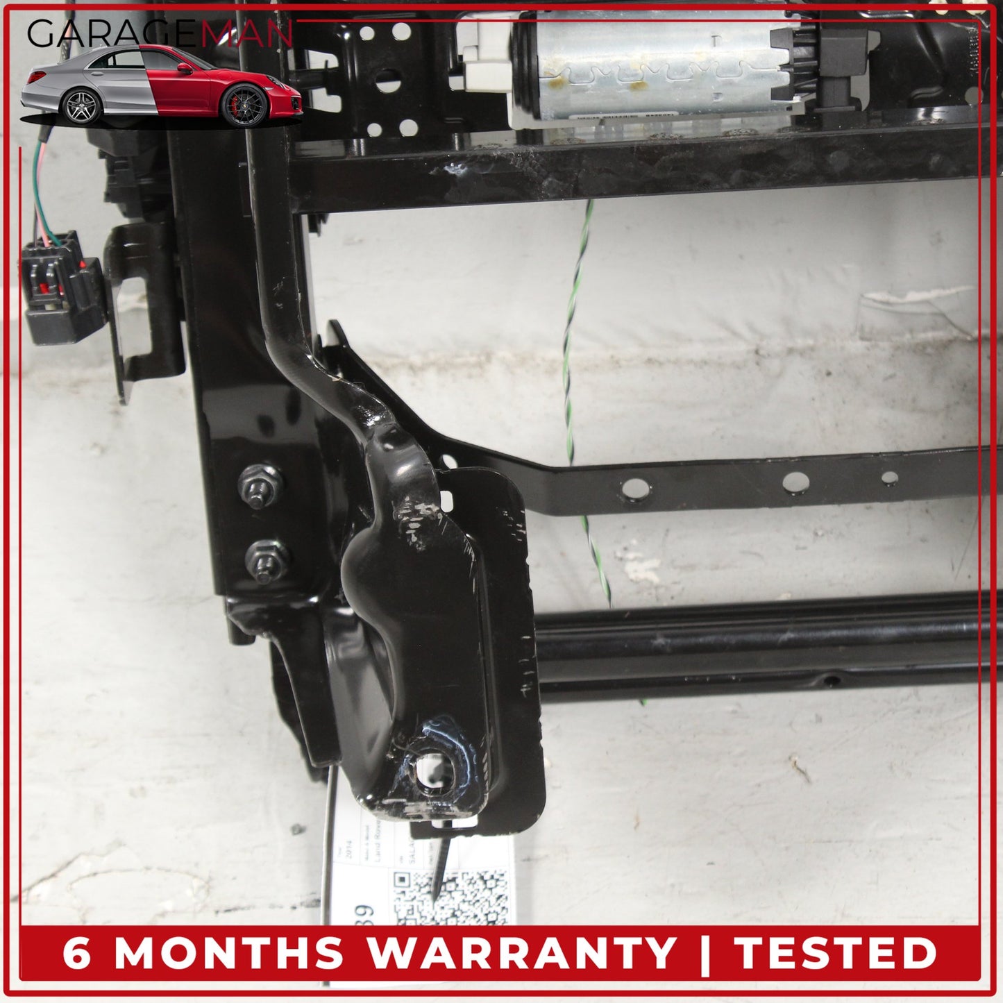 2011-2016 Land Rover LR4 Front Right Side Seat Track Rail Frame w/ Motors OEM