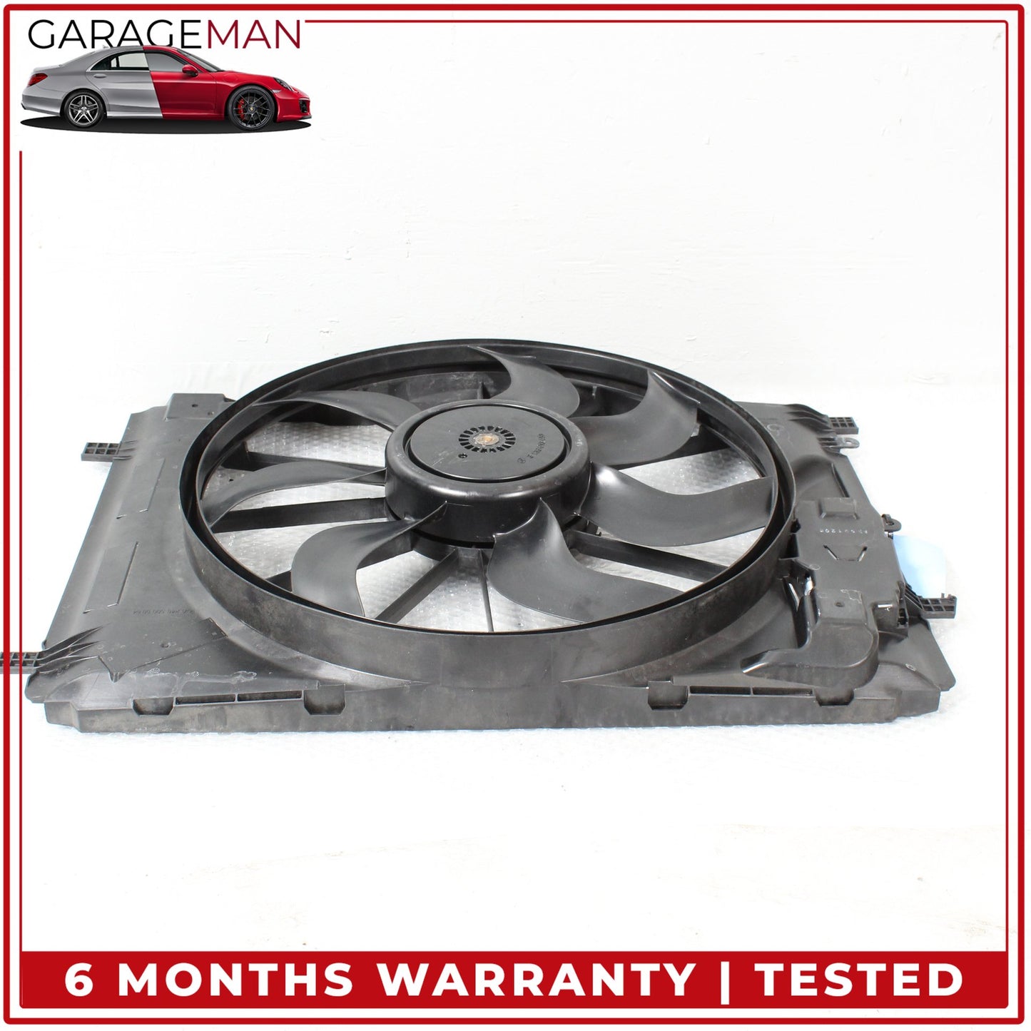 2008-2020 Mercedes W117 CLA250 Engine Radiator Cooling Fan Motor w/ Shroud OEM