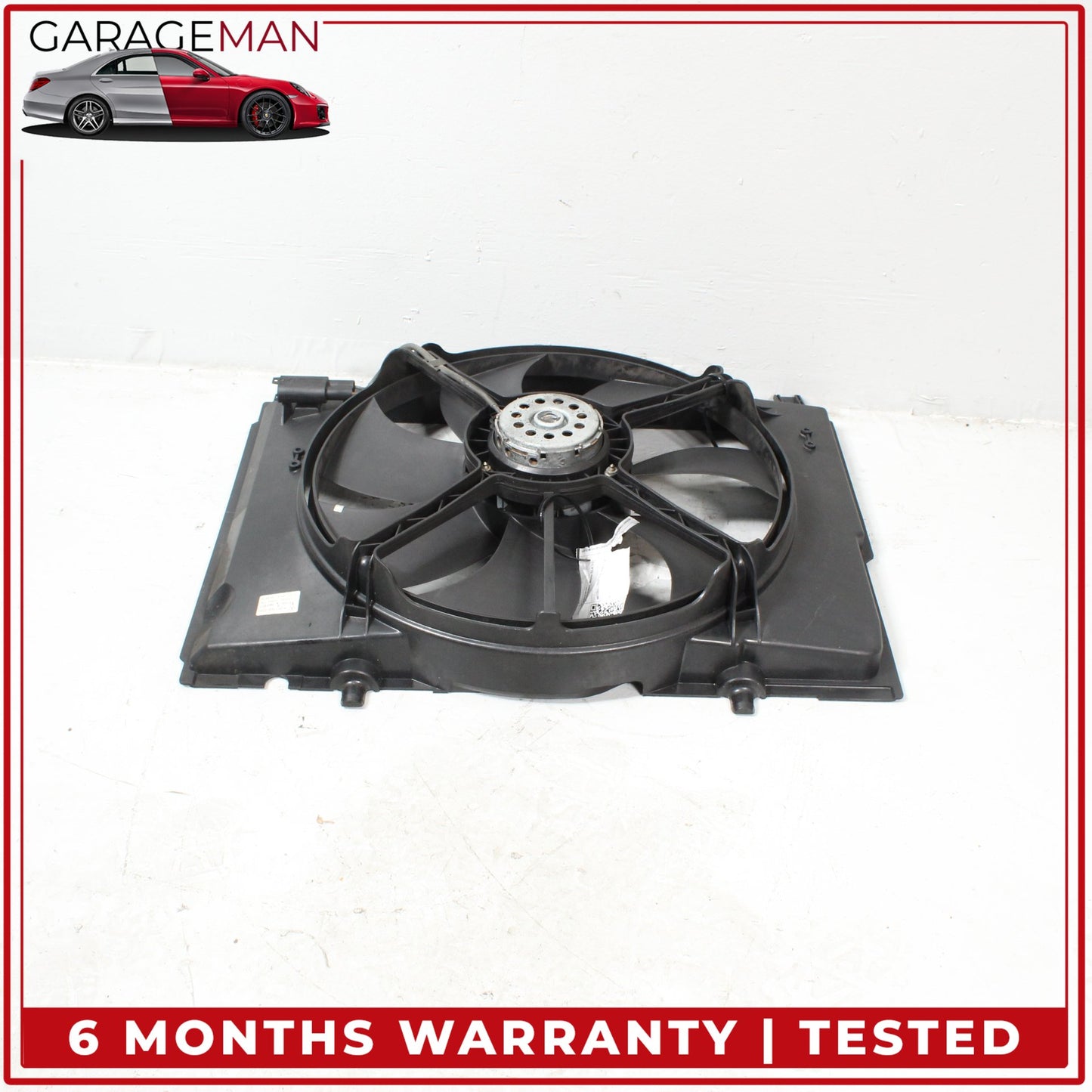 2001-2004 Mercedes-Benz SLK320 R170 Engine Motor Cooling Radiator Fan Assembly 0015002393