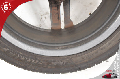 2017-2020 Audi A4 S4 5 Spoke Wheel Rim w/ Michelin Tire 8.0Jx18H2 8W0601025M OEM