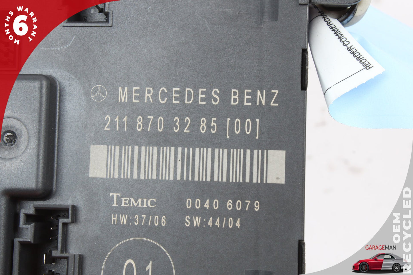03-09 Mercedes E350 W211 Right Rear Door Control Module 2118703285 OEM