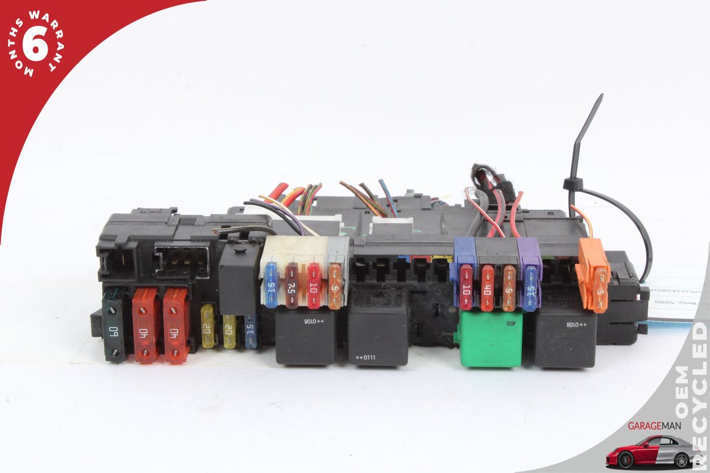00-06 Mercedes-Benz S500 W220 Sedan Front Right SAM Relay Fuse Box 0265455332