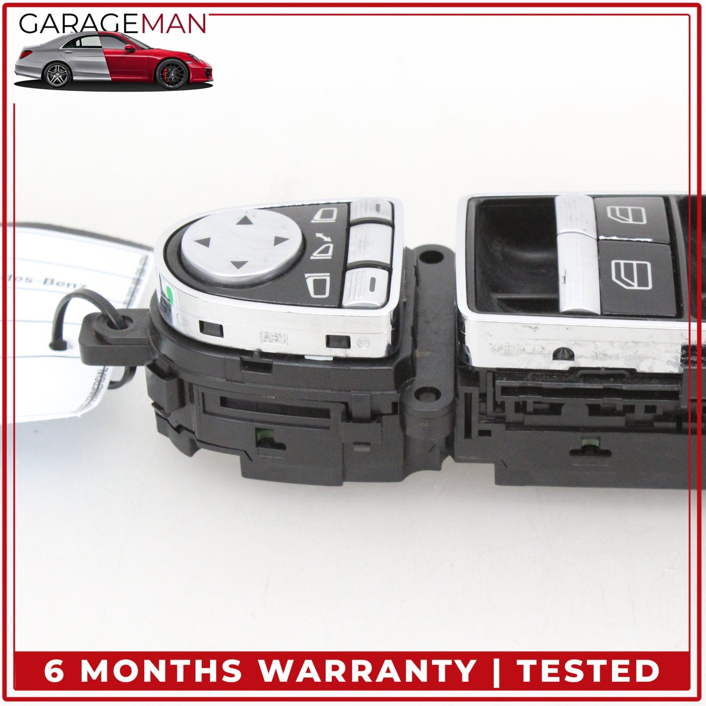 2007-2014 Mercedes-Benz S400 S-Class W221 Sedan Front Left Master Window Control Switch 2218215051 OEM