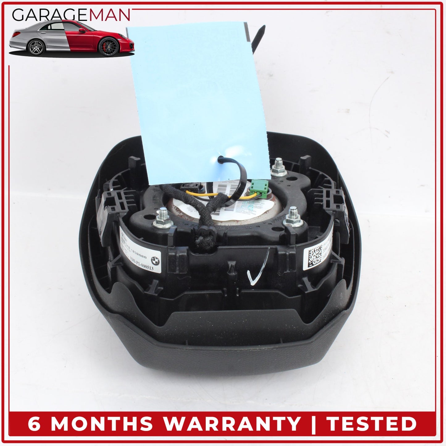 2014-2021 BMW i3 I01 Front Left Side Steering Wheel Airbag 33687036401 OEM