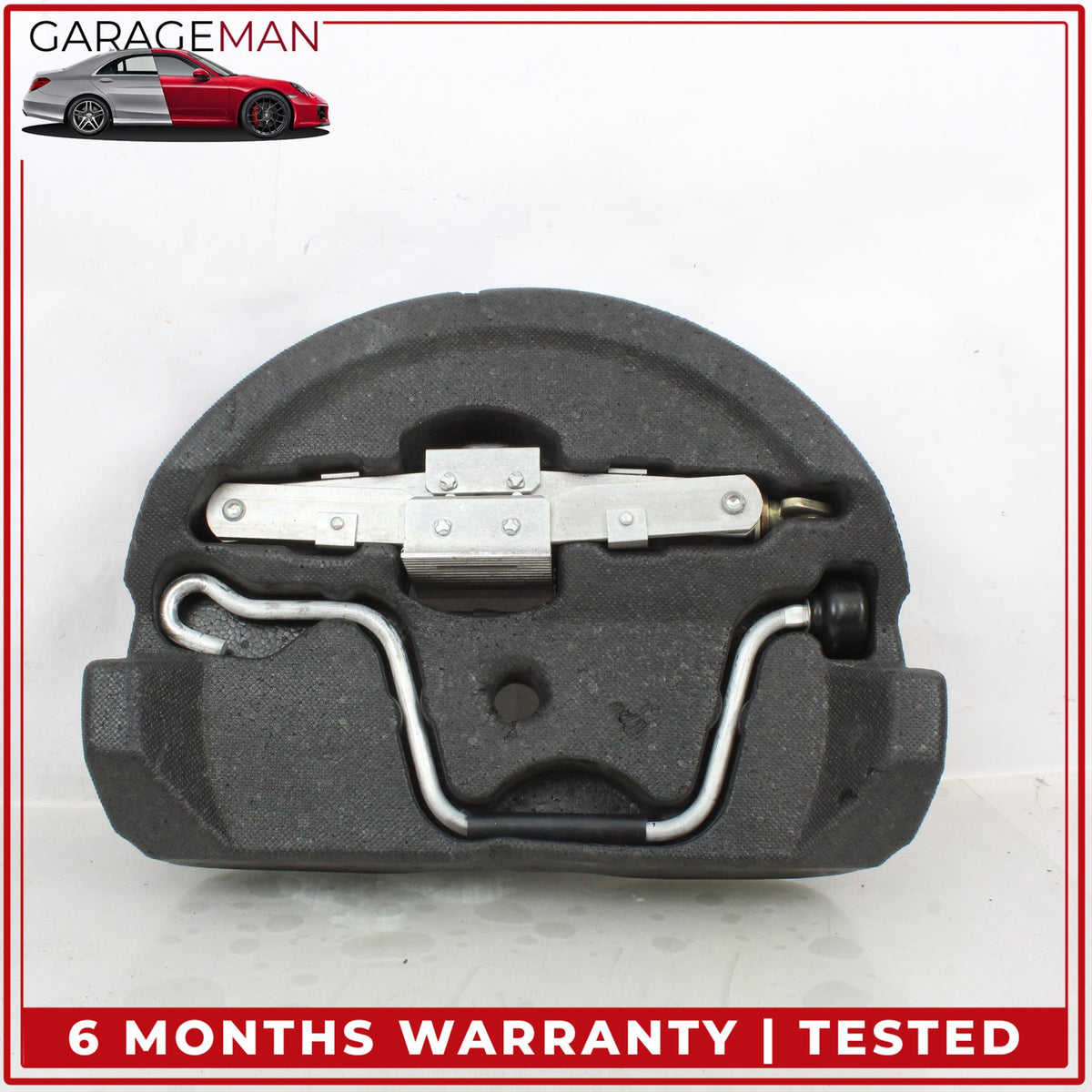 1997-2005 Porsche 911 Carrera 996 Emergency Spare Tire Jack Tool Kit w/ Foam OEM