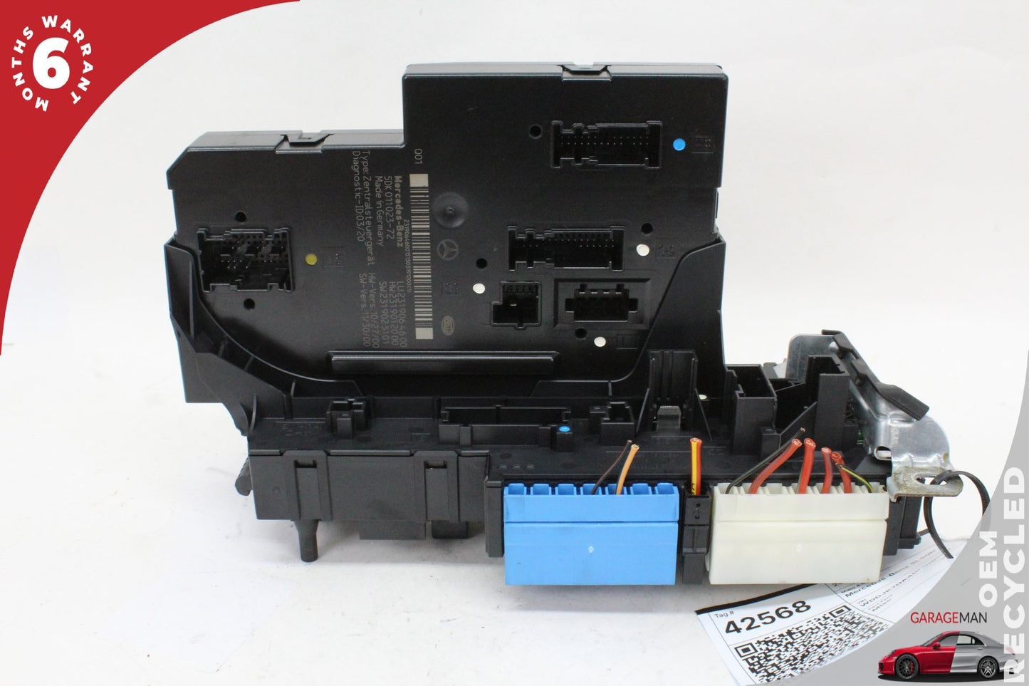 2013-2020 Mercedes R231 SL500 SL400 Rear SAM Fuse Box Relay Module OEM