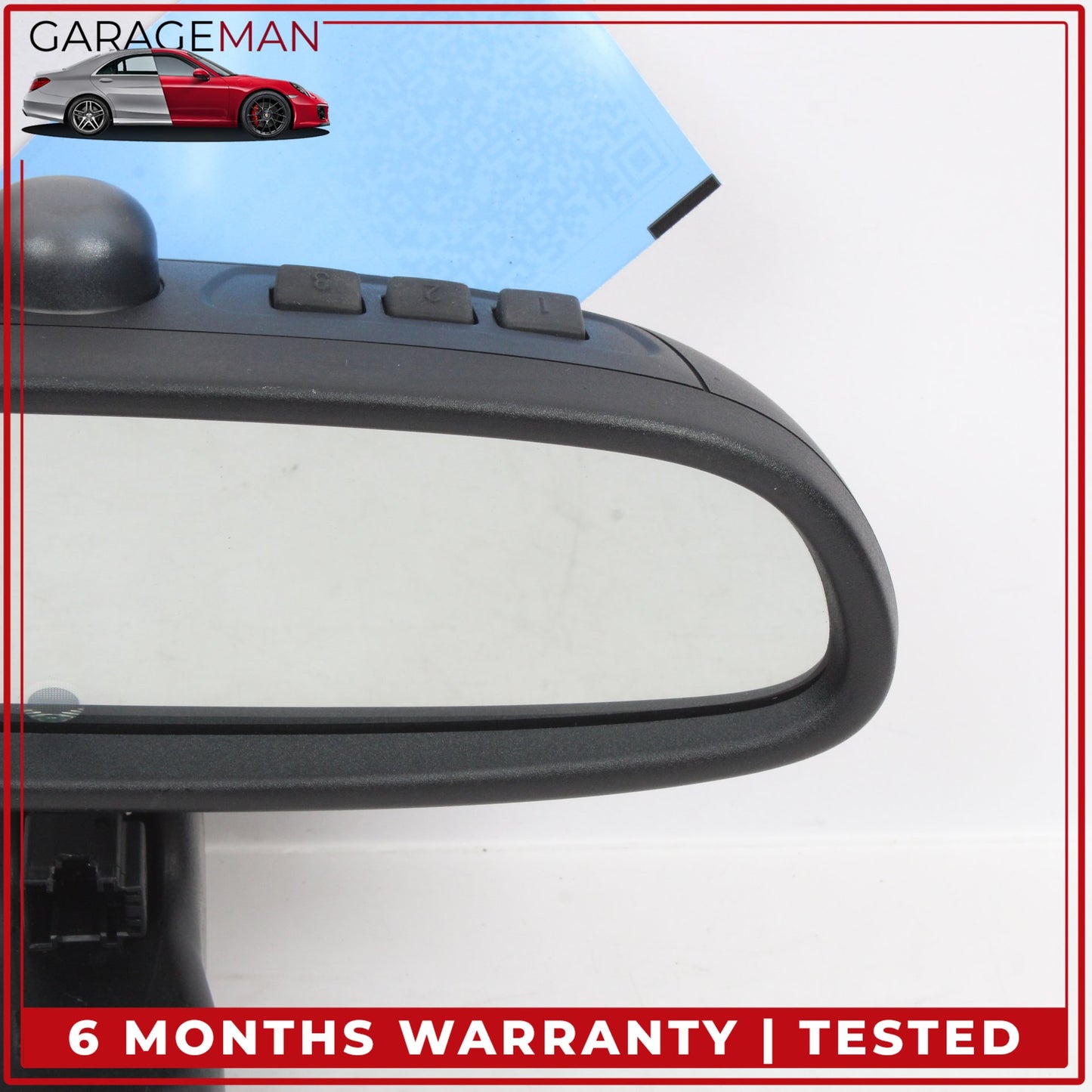 2014-2021 BMW i3 I01 Front Top Upper Windshield Windscreen Rear View Mirror OEM