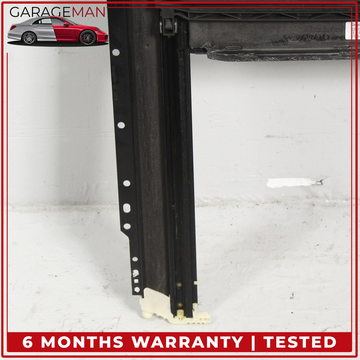 2010-2016 Porsche Panamera 970 Sunroof Track Frame w/ Glass & Motor Assembly OEM