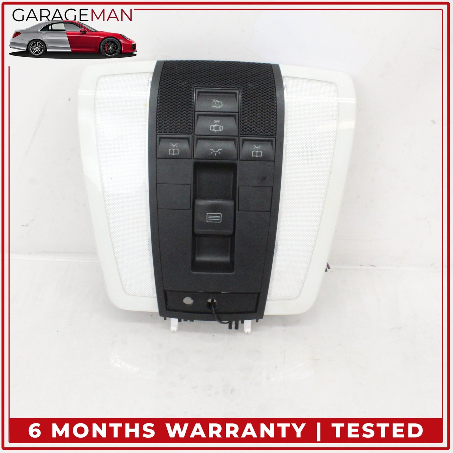 2008-2014 Mercedes W204 C300 C350 Front Overhead Dome Light Switch Console OEM