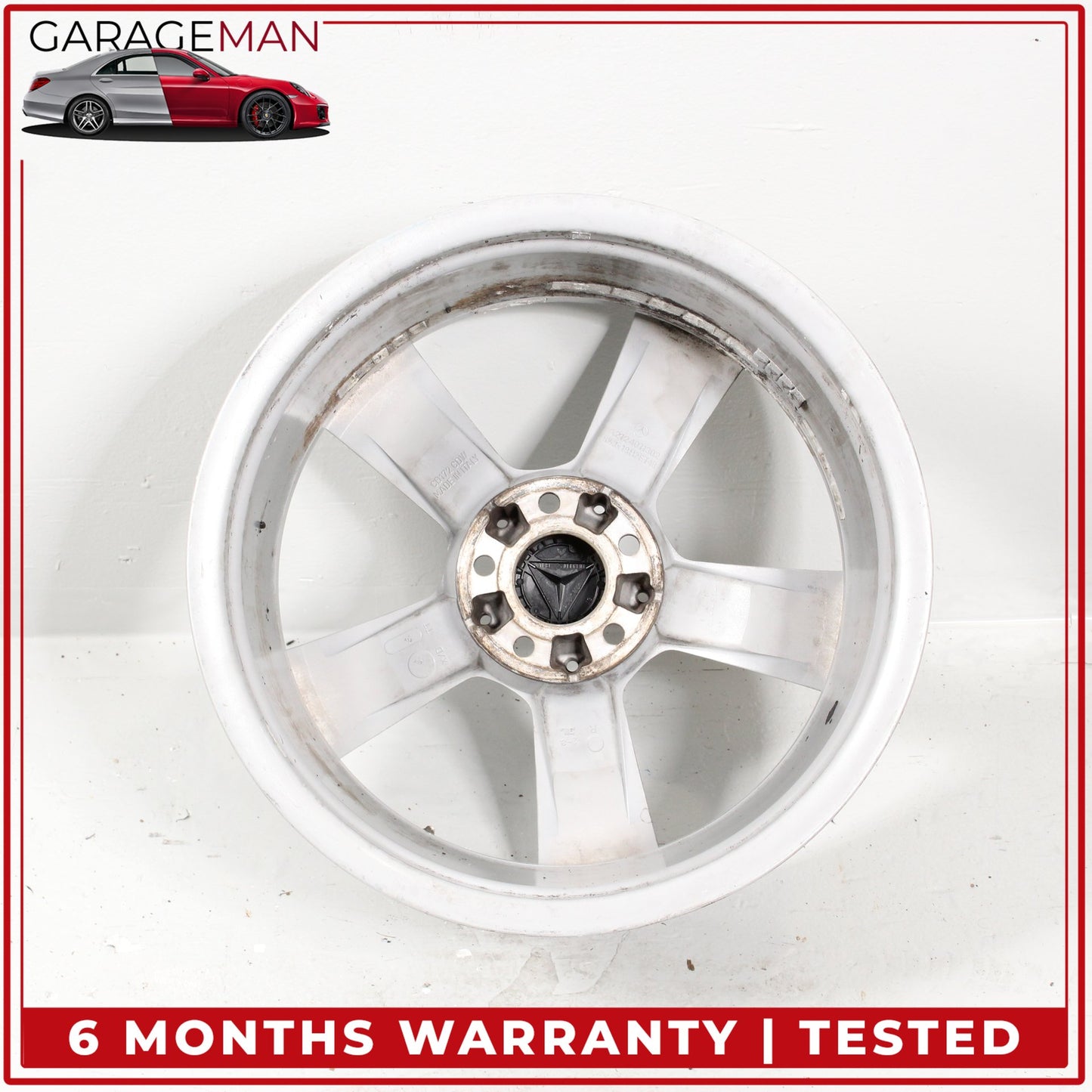 2010-2013 Mercedes W212 E350 E400 Front Wheel Rim 8.5JX18H2 ET48 2124011302 OEM