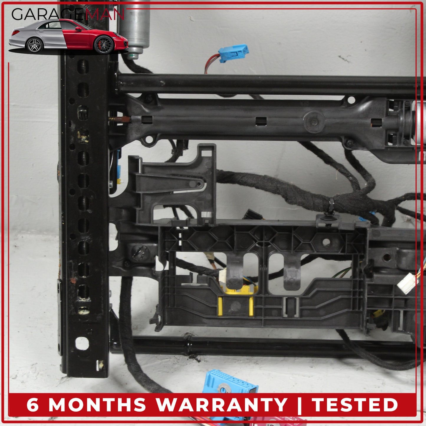 2015-2023 Mercedes W205 C300 Front Right Side Seat Track Rail Frame w/ Motor OEM