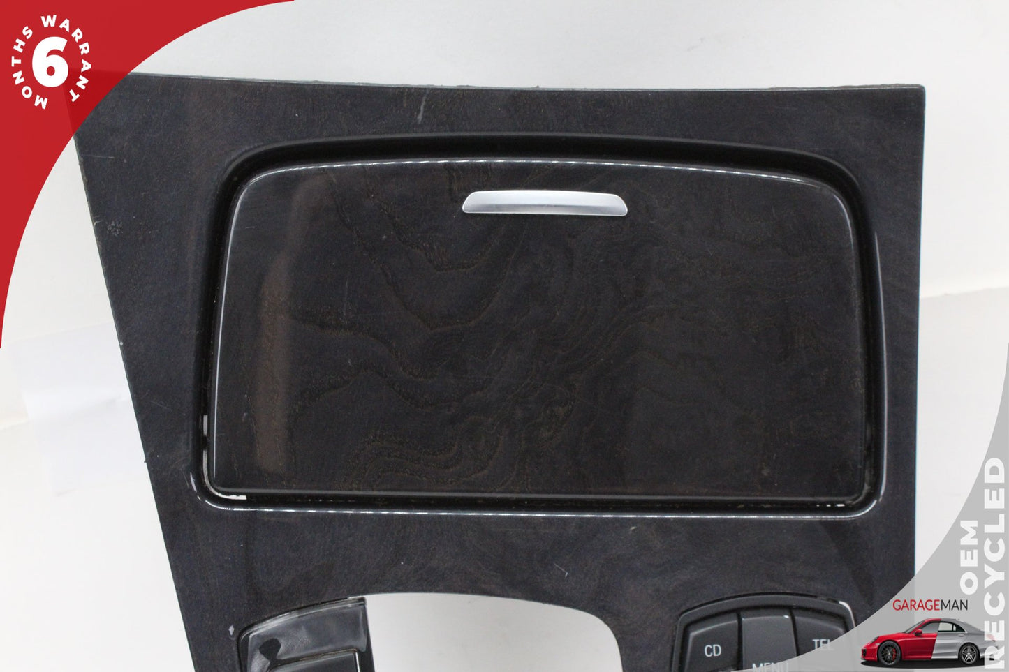 2009-2015 BMW 750i Front Center Cupholder w/ Switches & Trim Cover 9113863 OEM
