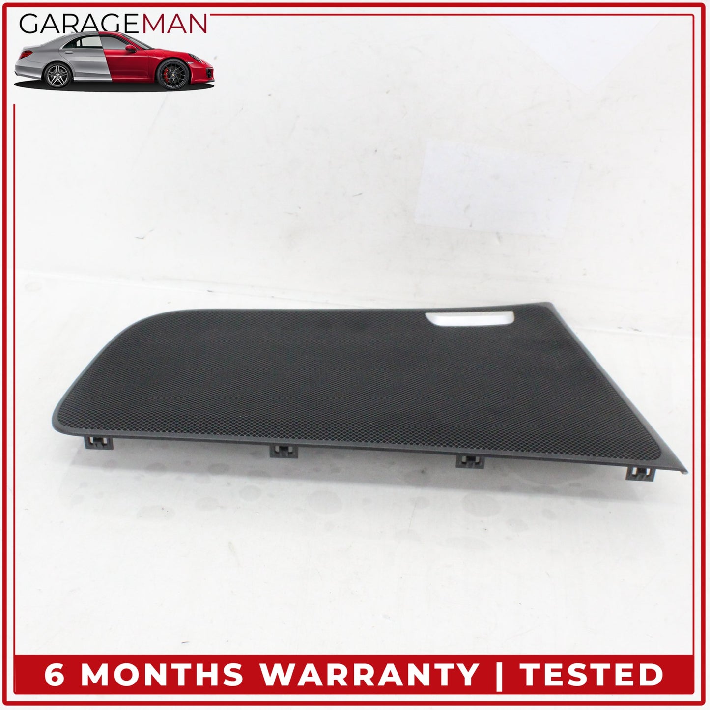 2014-2020 Mercedes W222 S550e Rear Deck Left and Right Speaker Cover Black OEM